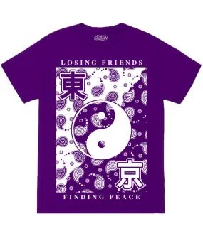 SPLIT YING YANG BANDANA TEE