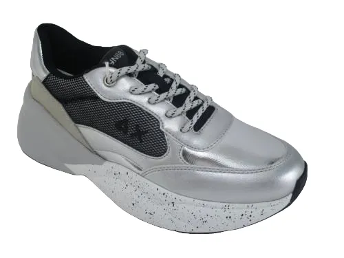 Sun68 Dani Z29221 44 women's sneakers shoe silver