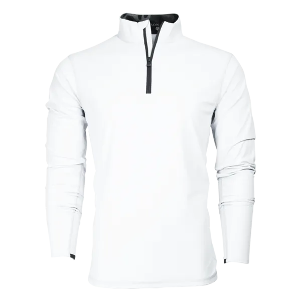 Tate Mockneck Quarter-Zip (Arctic)