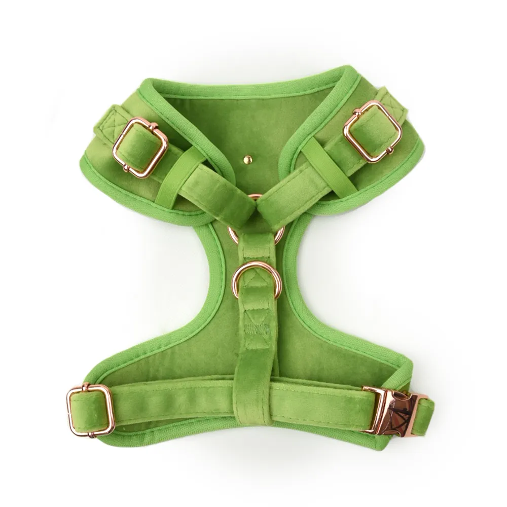 Velvet Harness // Granny Smith Green