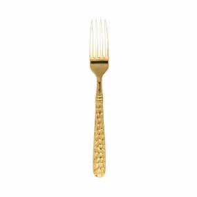 VIETRI Martellato Gold Place Fork