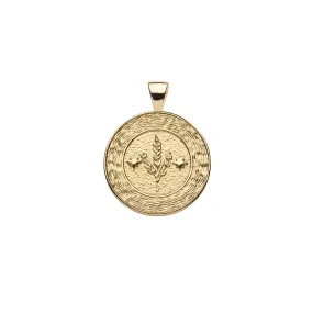 VIRGO JW Small Zodiac Pendant Coin - Aug 23 - Sep 22