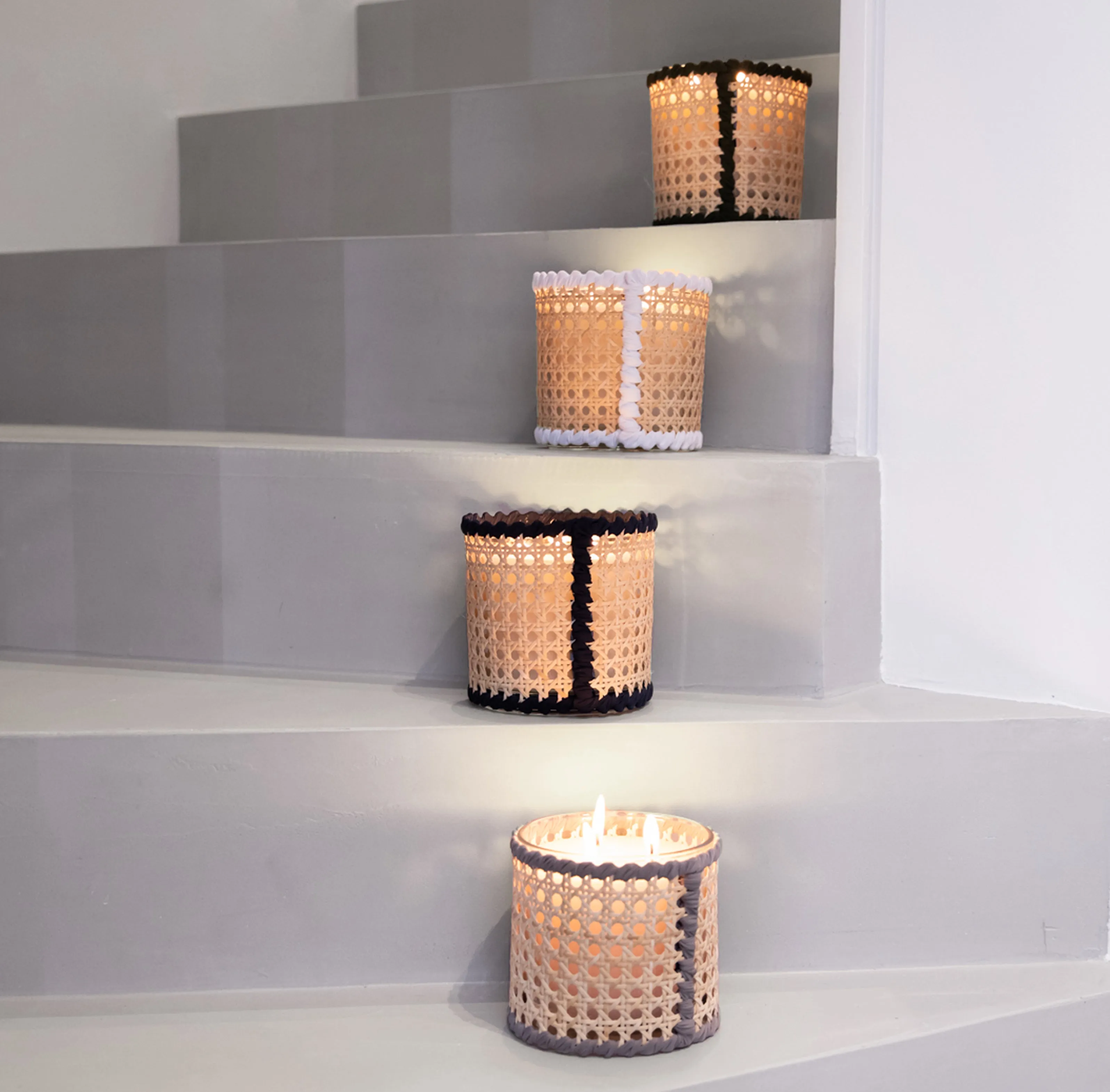 Wicker Candle