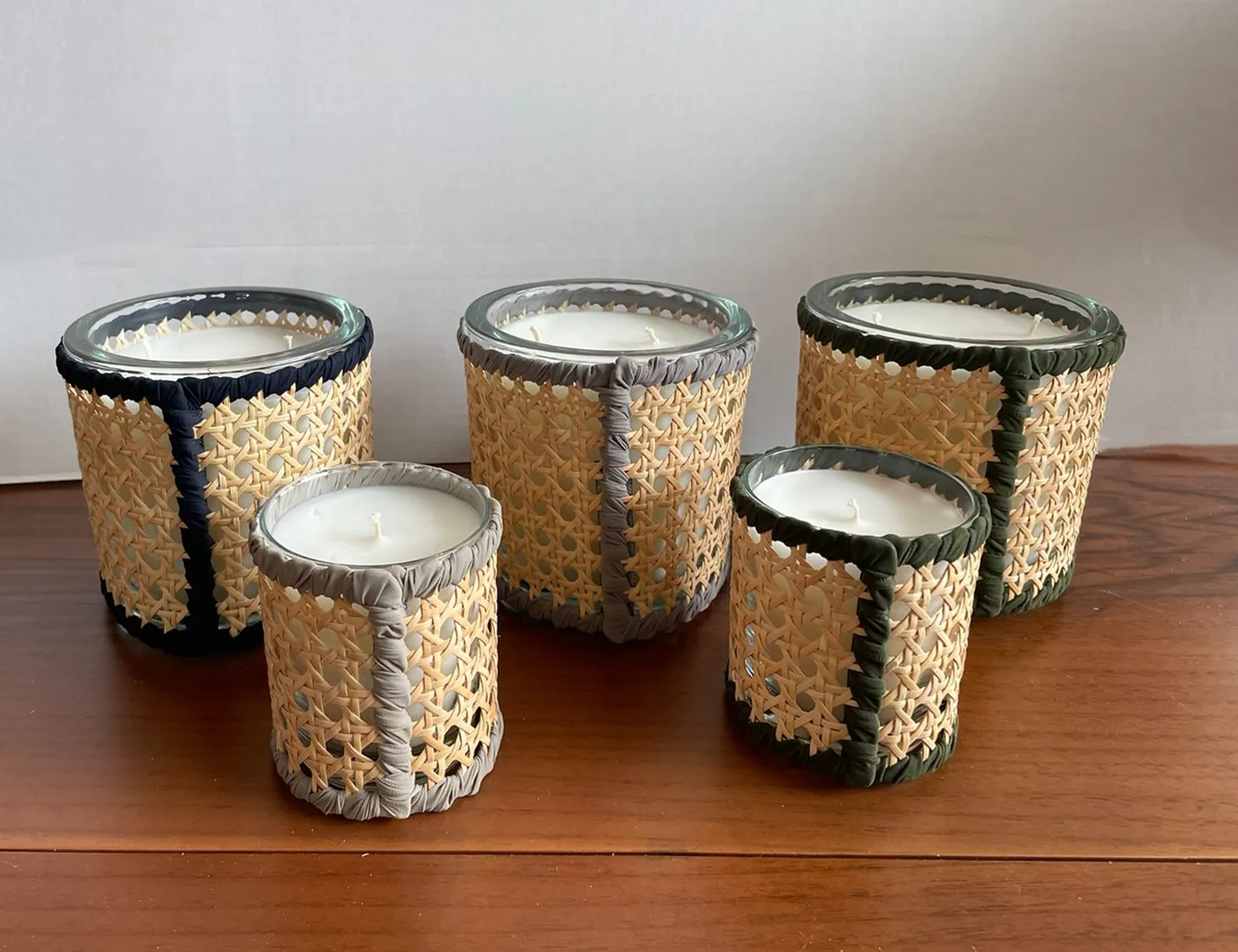 Wicker Candle