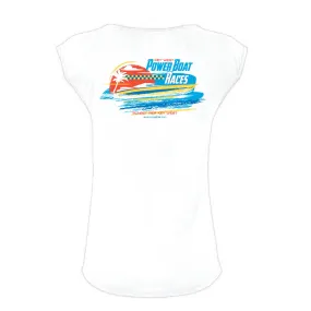 Women's V-Neck Power Boat Race