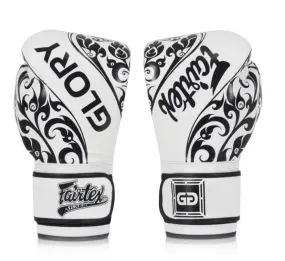 泰拳拳套 Thai Boxing Gloves : Fairtex  BGVG2 GLORY White”